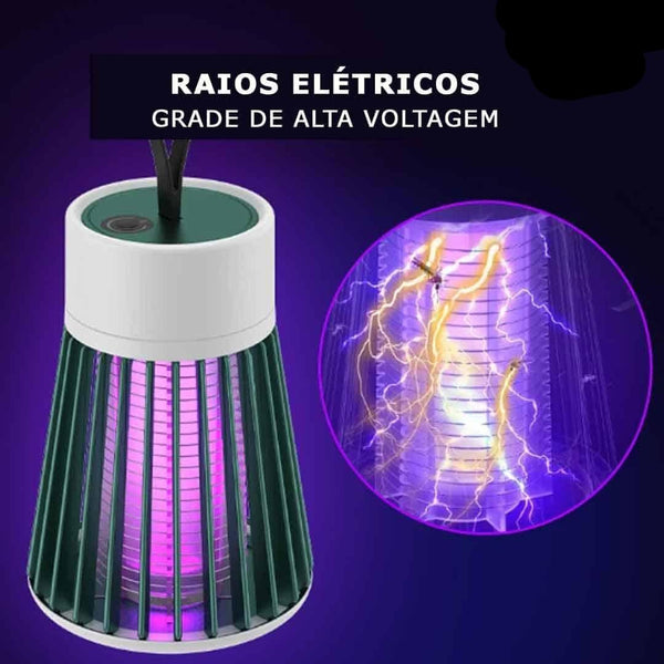 Lâmpada Mata Mosquitos Ultravioleta - goloja