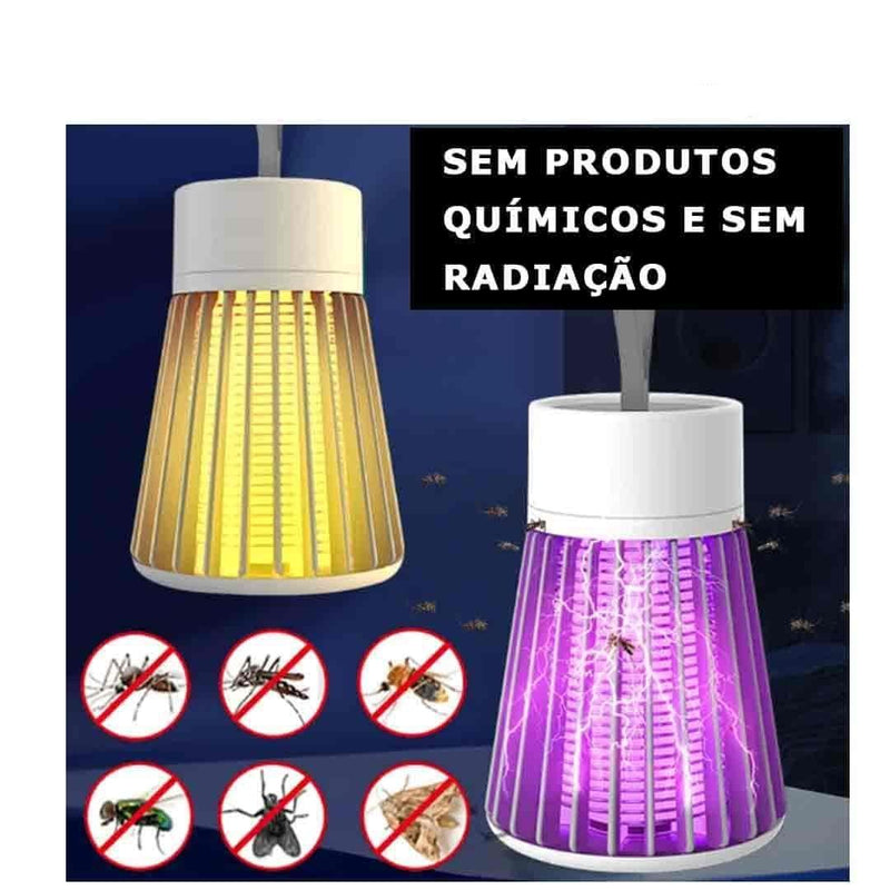 Lâmpada Mata Mosquitos Ultravioleta - goloja